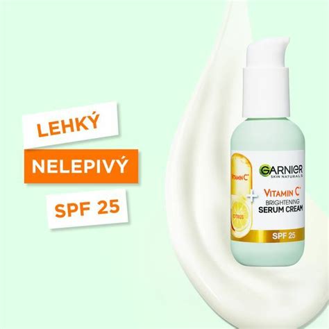 Krémové sérum s vitamínem C pro rozjasnění pleti Skin Naturals