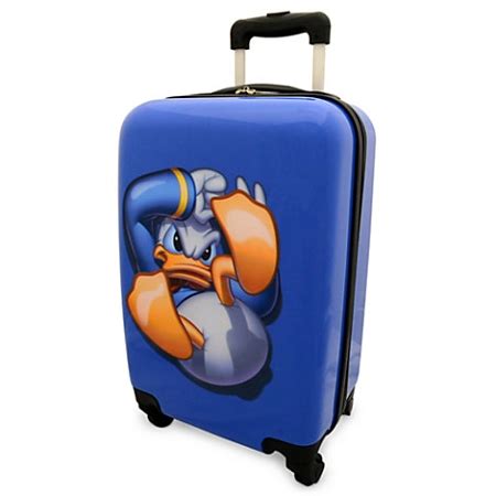 Disney Rolling Luggage Donald Duck Stow Away Luggage