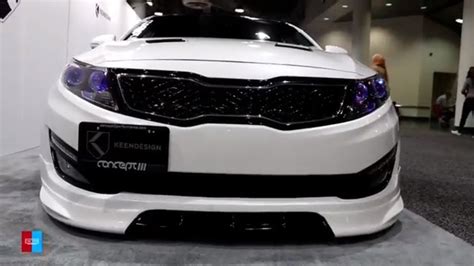 Amazing Custom Kia Optima Exterior Walkaround Auto Show Youtube