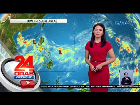 2 LPA Sa Loob Ng PAR Binabantayan Ng PAGASA Ilang Bahagi Ng Bansa