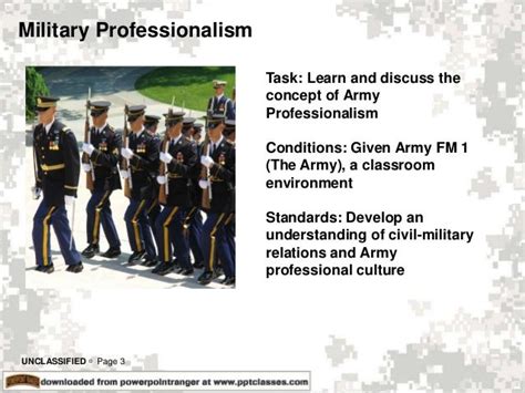 Military Professionalism