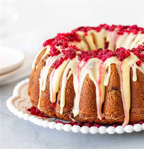 White Chocolate Raspberry Bundt Cake Recipe