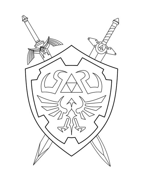 Sword And Shield Drawing at GetDrawings | Free download