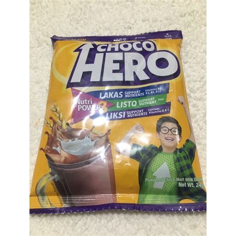 New Choco Hero Powdered Choco Malt Milk Drink G By S Shopee