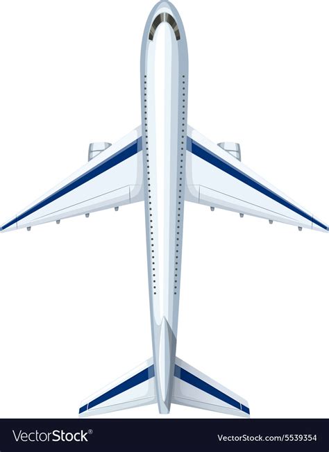 Modern Design Of Aeroplane Royalty Free Vector Image