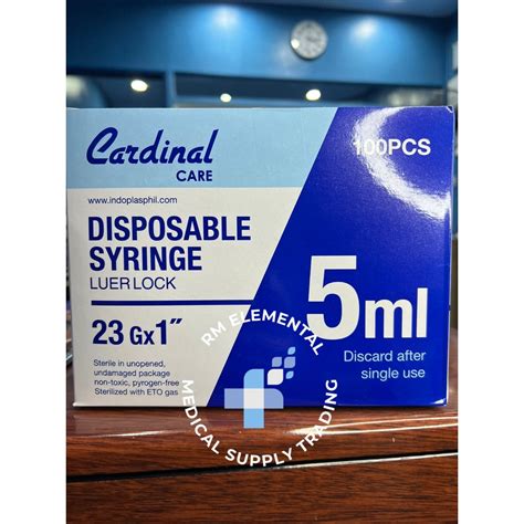 Box Disposable Syringe Cc Cc Cc Cc Per Box Shopee Philippines