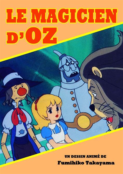 An Animated Movie Poster With The Title Le Magien D Oz