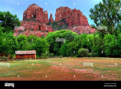 Cathedral Rock Sedona Arizona Stock Photo Alamy