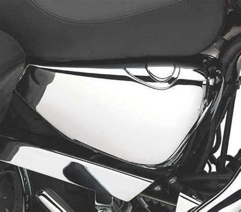 Chrome Right Side Oil Tank Cover Panel Harley Xl Sportster 883 1200