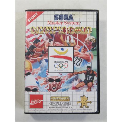 Trader Games OLYMPIC GOLD SEGA MASTER SYSTEM MS PAL EURO COMPLETE