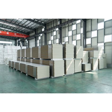 Fireproof And Insulated Wall And Roof Pu Pur Pir Sandwich Panel For