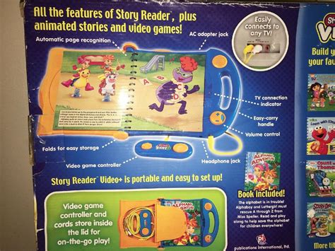 Story Reader Video Plus Video Game Console System New Sealed