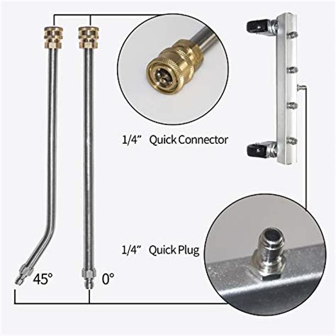 Hourleey Pressure Washer Undercarriage Cleaner Undercarriage Water