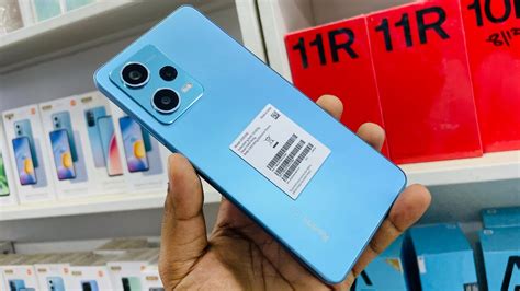 Redmi Note 12 Pro 5G Glacier Blue Unboxing First Look Review