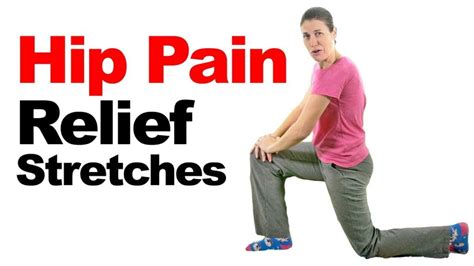 Top 3 Hip Pain Relief Stretches - Ask Doctor Jo