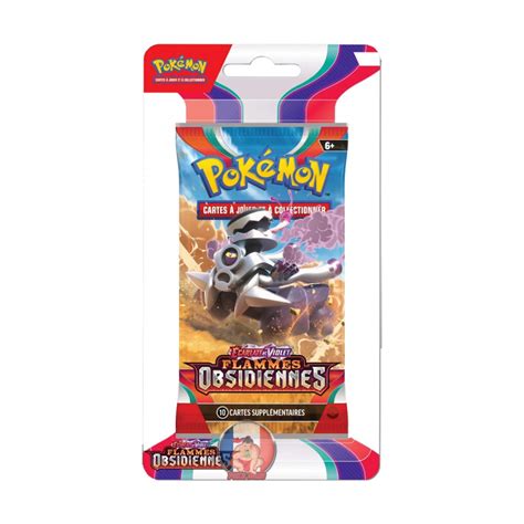 Pokemon Sv03 Flammes Obsidiennes Blister Booster Pack The Mana Shop