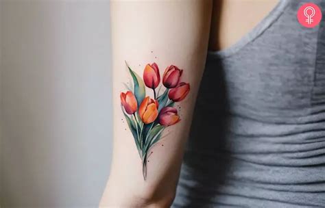 8 Awesome Tulip Tattoo Ideas And Designs For Men And Women