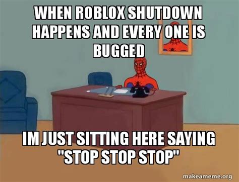 Roblox Shutdown Memes