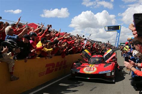 Ferrari Gewinnt Zum Hunderter Der Stunden Von Le Mans Motorsport