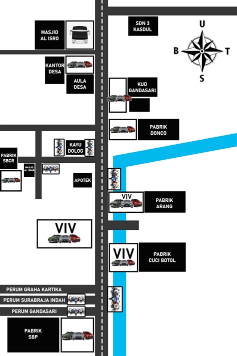 Lokasi Dan Layout Maulid Akbar Al Bahjah