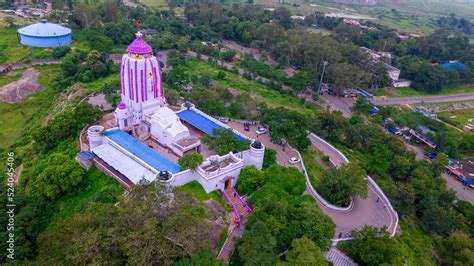 Beautiful aerial view of Jagannath Temple, The Jaganath temple is on ...