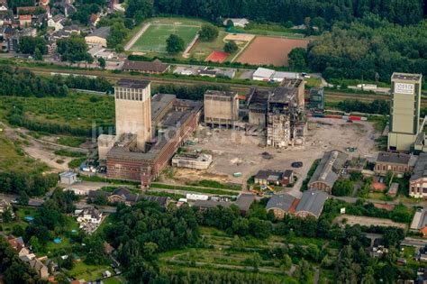 Gelsenkirchen Aus Der Vogelperspektive Teilabri Bergwerk Lippe Zeche