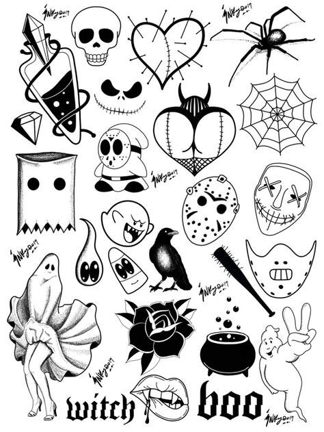 An Image Of Halloween Stickers