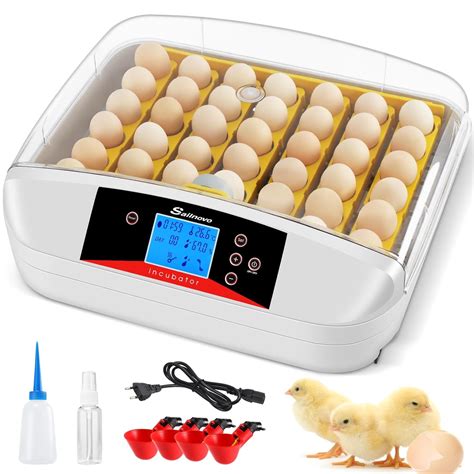 Adnoom Automatic Egg Incubator With 42 Hatching Chicks With Fully Automatic Egg Turning And