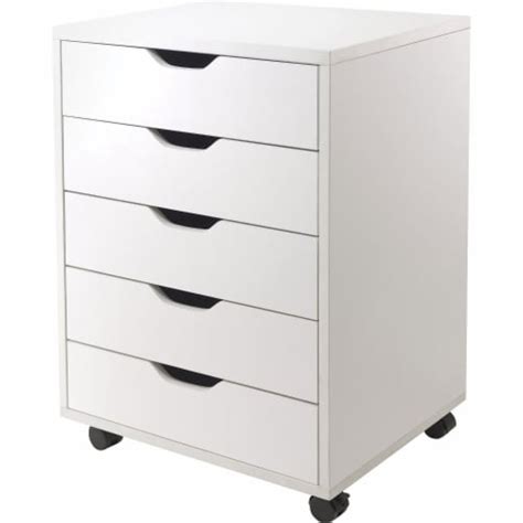 Winsome Halifax Drawer Composite Wood Cabinet White Kroger