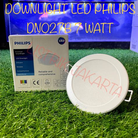 Jual LAMPU DOWNLIGHT LED PANEL PHILIPS DN027B G2 7WATT 7 W 7 WATT 7W 4