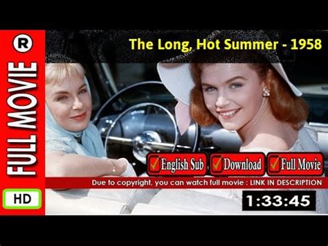 Watch The Long Hot Summer 1958 YouTube