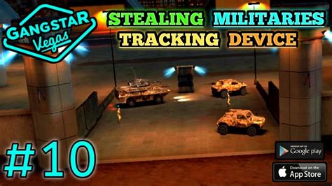 STEALING MILITARIES TRACKING DEVICE GANGSTAR VEGAS GAMEPLAY