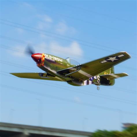 P51 Mustang 5CH Aircraft with Retractable Landing Gear