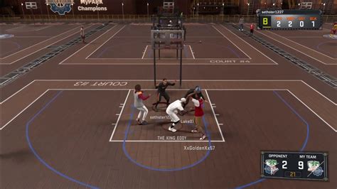 Nba K Mypark Double Ally Oops Game Youtube