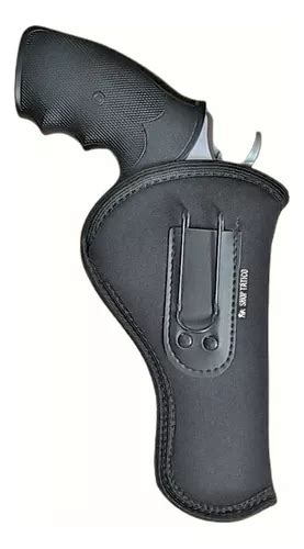 Coldre Neoprene Revolver Polegadas Tiros Destro