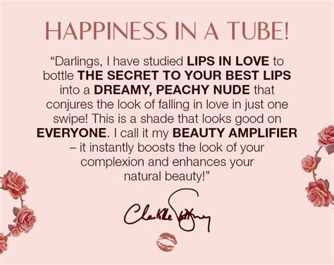 Nude Romance K I S S I N G Peachy Nude Lipstick Charlotte Tilbury