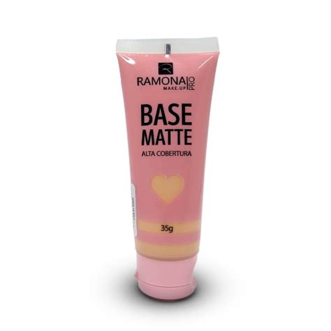 Base Matte Ramona Cosméticos Nº1 Nude 35g nova embalagem bisnaga