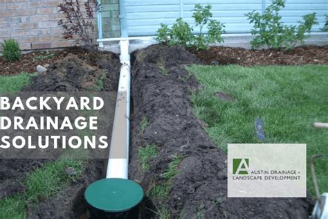 What are Three Backyard Drainage Solutions - Austin Drainage ...