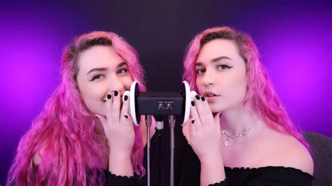 TWIN ASMR Can We Give You Some Tongue Tingles Tongue Clicking