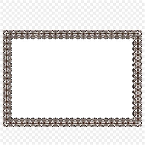 Certificate Border Design Vector Art Png Certificate Border Design For