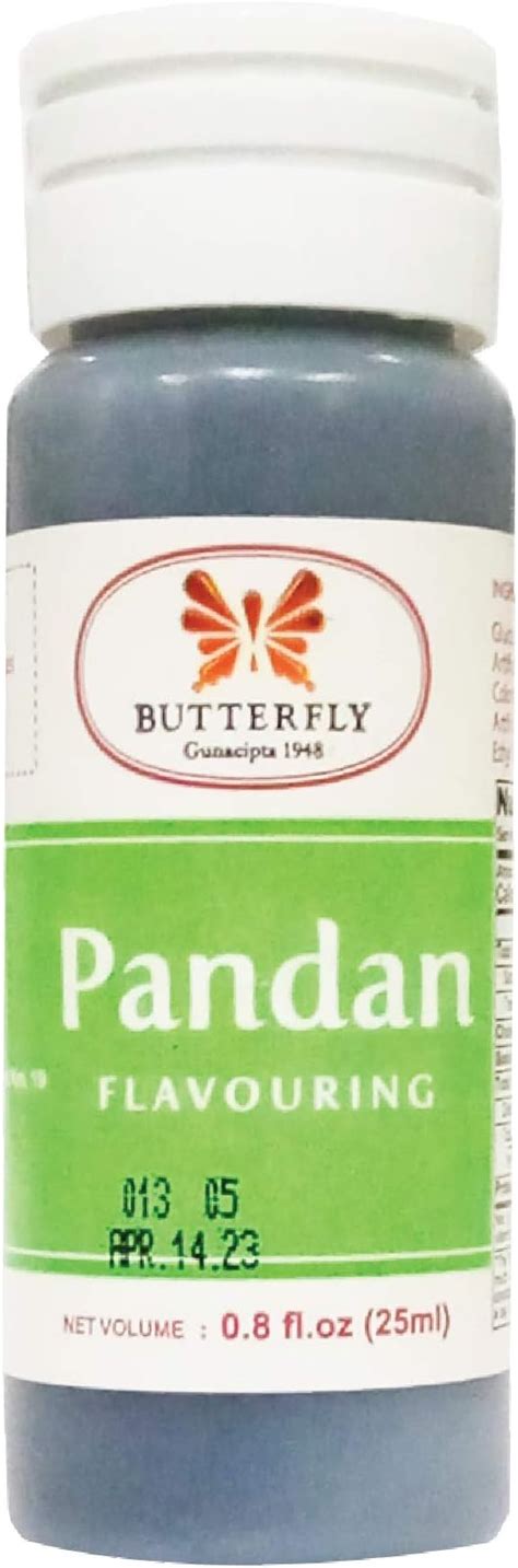 Butterfly Flavoring Extract Paste 25 Ml Pandan Pack Of 1