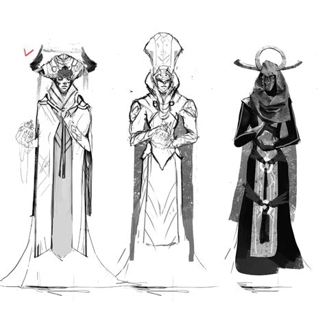 Priest Hadong Song Priest Outfit Character Design Inspiration