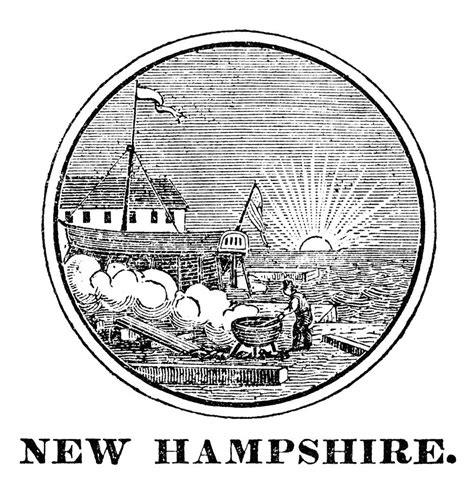 New Hampshire State Seal Photograph By Granger Fine Art America