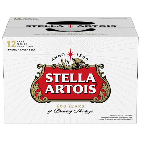 Stella Artois 12Pk 12Oz Cans | Products | Lowes Foods To Go - Local and ...