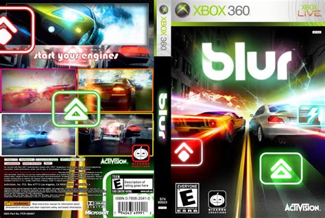 Blur - XBOX 360 Game Covers - Blur DVD NTSC Custom f :: DVD Covers