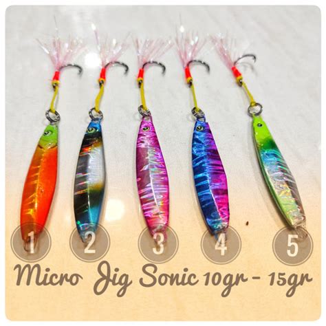 Jual Metal Jig U Micro Jigging Cast Jig Micro Jig Assist Hook Gr