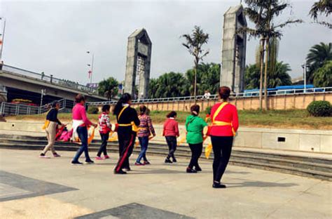 Chinese Public Square Dancing Guang Chang Wu In China