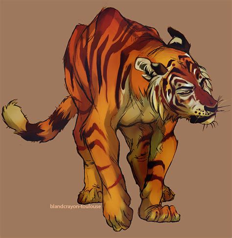 Golden Tiger By Blandcrayon On Deviantart