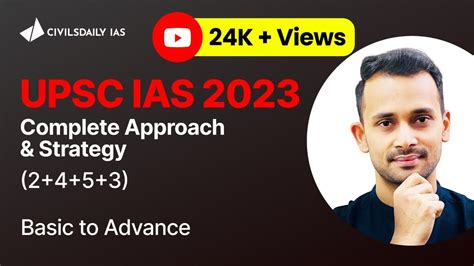 Upsc Ias 2023 Complete Strategy And Approach 2 4 5 3 Ias Exam Strategy By Siddharth