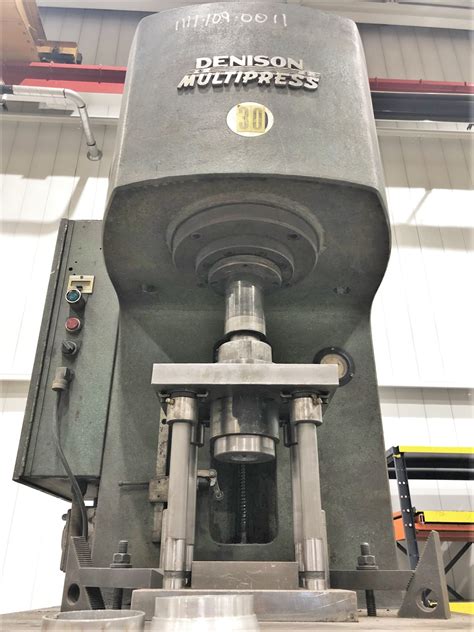 Ton C Frame Design Used Hydraulic Press Used Denison Multipress